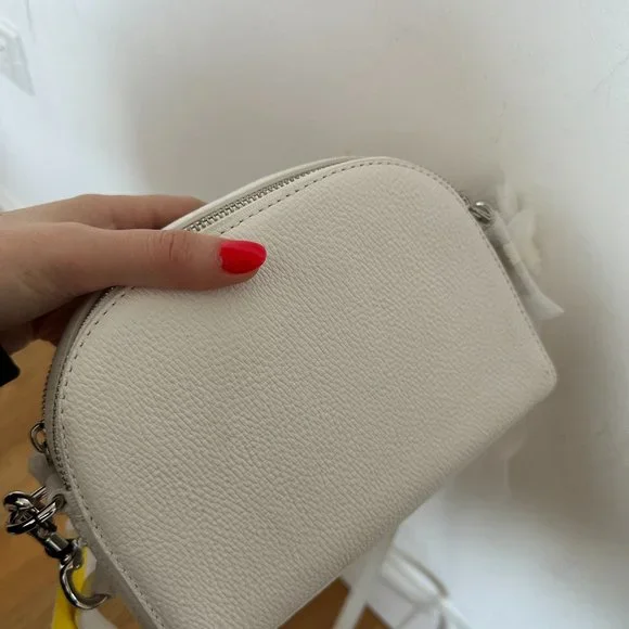 ❌SOLD❌NWT Marc Jacobs The Shutter Leather Crossbody Bag Removable Strap Cotton - Picture 11 of 11